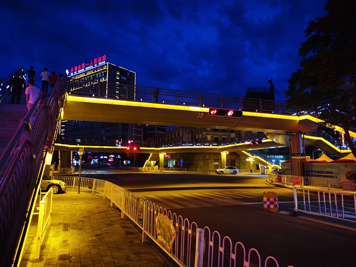 白银城区大什字天桥工程